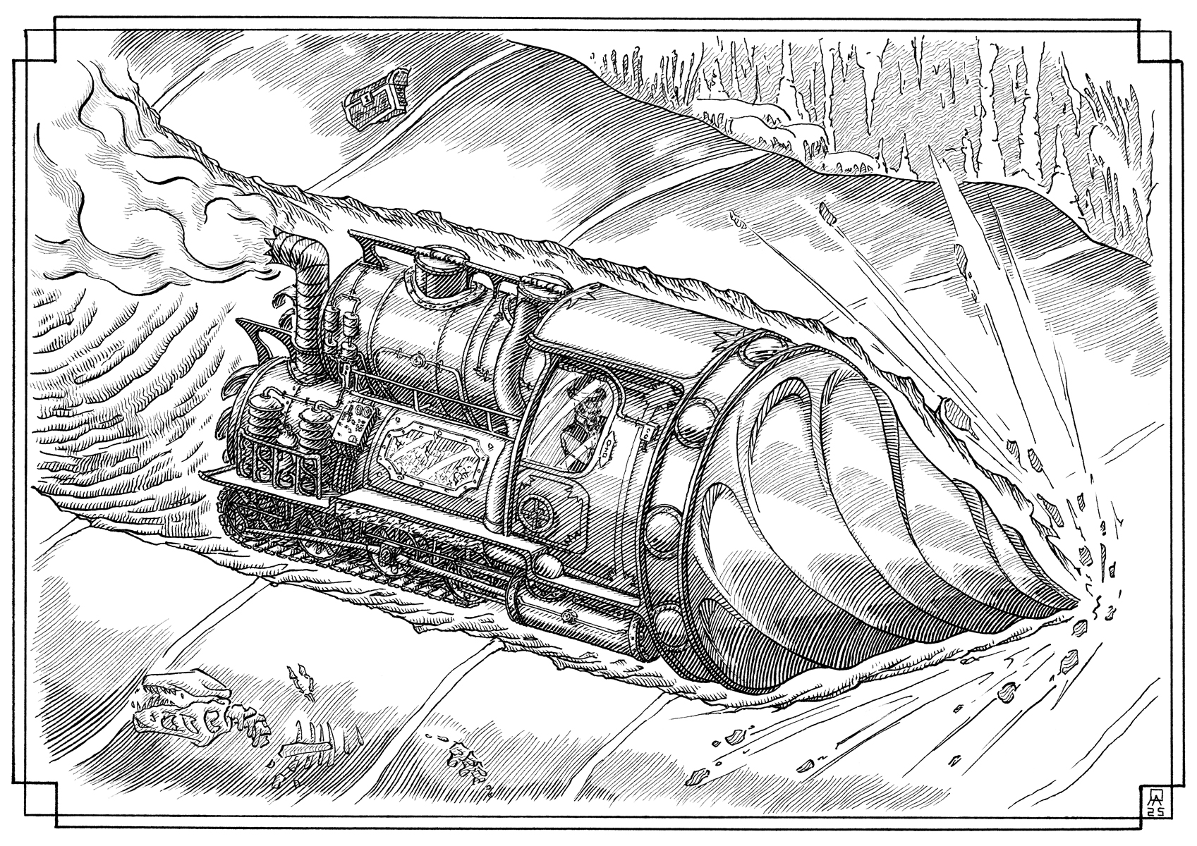 Foreuse - Machine Extraordinaire